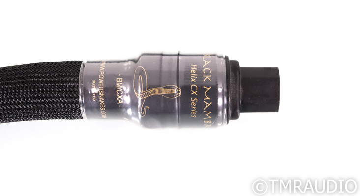 Shunyata Black Mamba CX Power Cable; 1.8m AC Cord