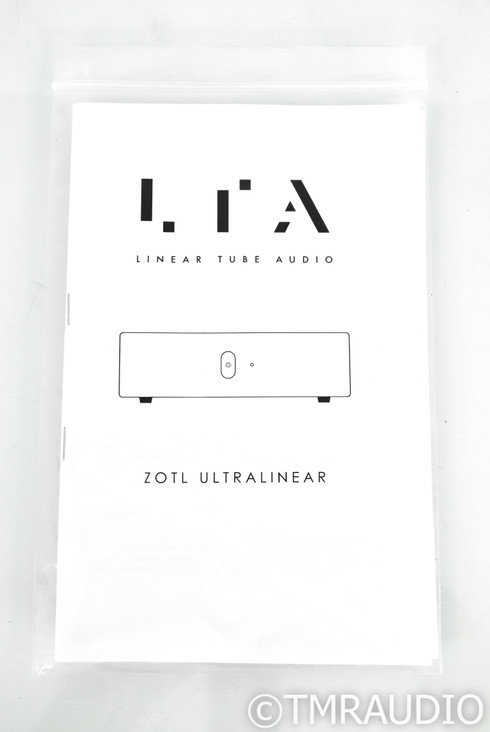 Linear Tube Audio ZOTL Ultralinear+ Stereo Tube Power Amplifier; Black