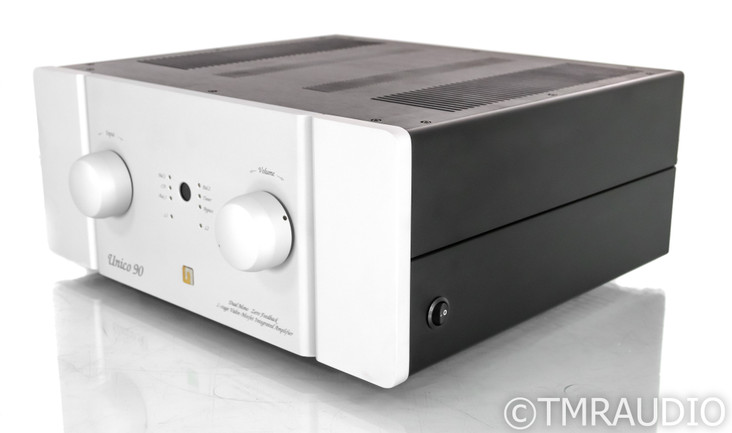 Unison Research Unico 90 Stereo Tube Hybrid Integrated Amplifier; Silver (Open Box)