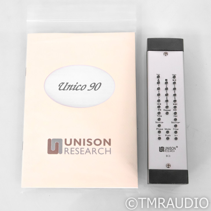 Unison Research Unico 90 Stereo Tube Hybrid Integrated Amplifier; Silver (Open Box)