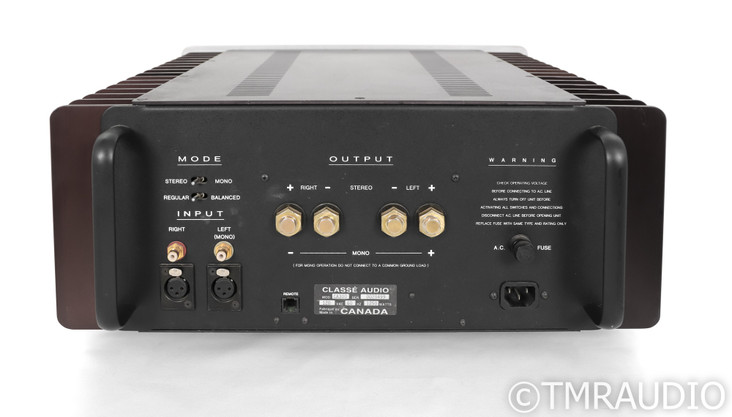 Classe CA300 Stereo Power Amplifier; CA-300; Silver