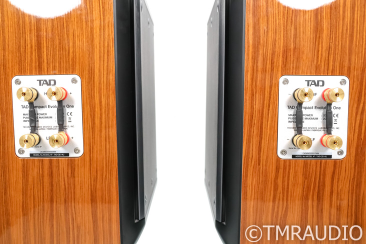 TAD CE1-KJ Bookshelf Speakers; Grey on Black Pair; CE-1; Compact Evolution One