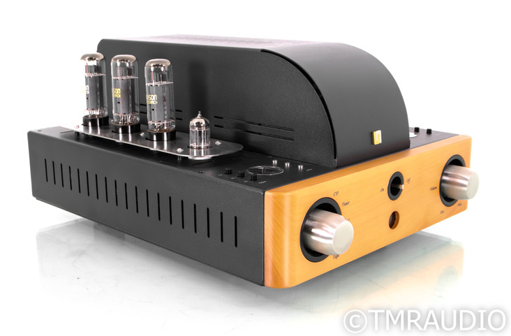 Unison Research S6 Stereo Integrated Tube Amplifier; Cherry; Remote