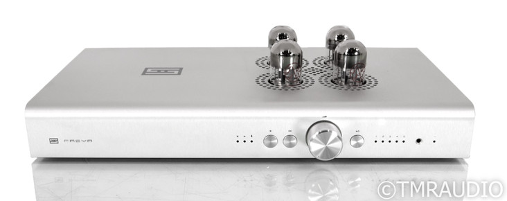Schiit Freya+ Stereo Tube Hybrid Preamplifier; Silver; Remote (SOLD8)