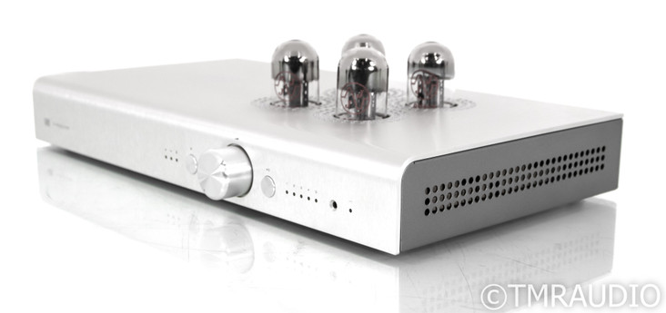 Schiit Freya+ Stereo Tube Hybrid Preamplifier; Silver; Remote (SOLD8)