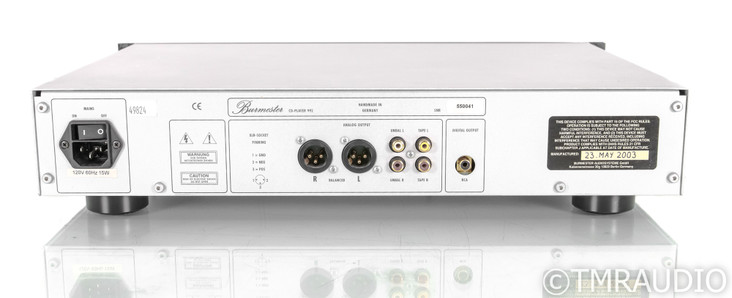 Burmester 992 CD Player; Silver (No Remote)