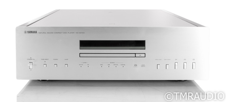 Yamaha CD-S2100 SACD / CD Player; CDS2100; Silver; Remote; DAC