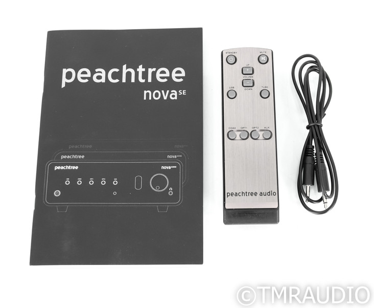 Peachtree Nova 220SE Stereo Tube Hybrid Integrated Amplifier; Remote; Gloss Black