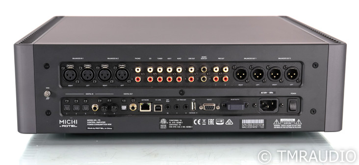 Michi P5 Stereo Preamplifier; Remote; MM / MC Phono; DAC; Wireless