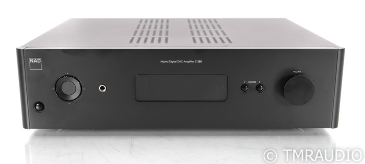 NAD C 388 Stereo Integrated Amplifier; Remote; DAC; MM Phono; C388