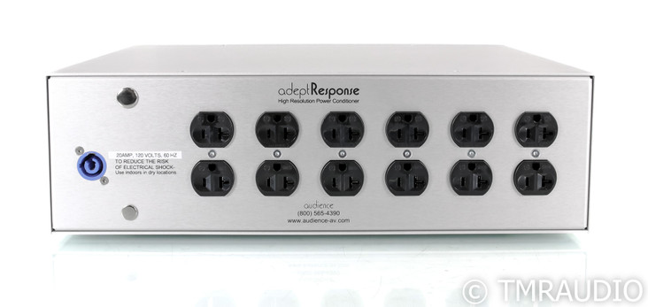 Audience Adept Response Power Conditioner; Front Row Power Cable; AR12-T4 (Open Box)