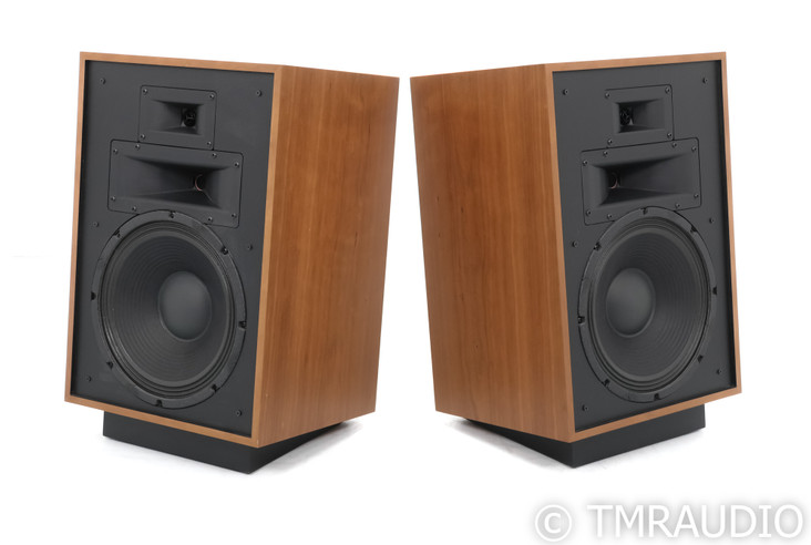 Klipsch Heresy IV Floorstanding Speakers; Natural Cherry Pair (SOLD)