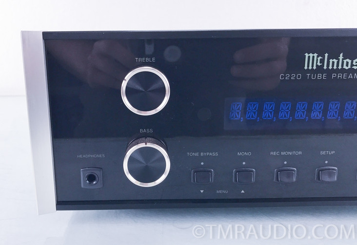 McIntosh C220 Stereo Tube Preamplifier; w/ MM Phono Preamp