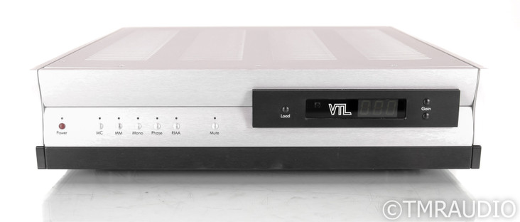 VTL TP-6.5 Signature MM / MC Phono Preamplifier; Tube Hybrid; Silver