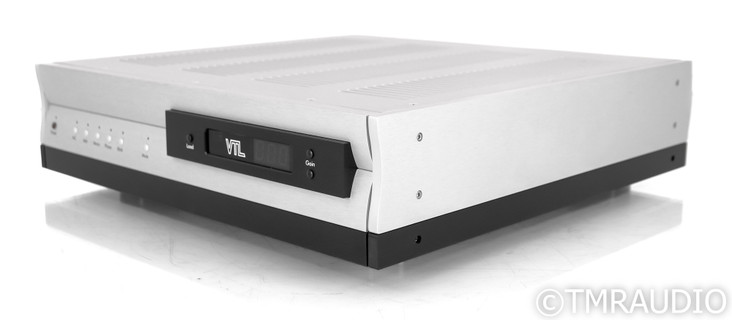 VTL TP-6.5 Signature MM / MC Phono Preamplifier; Tube Hybrid; Silver