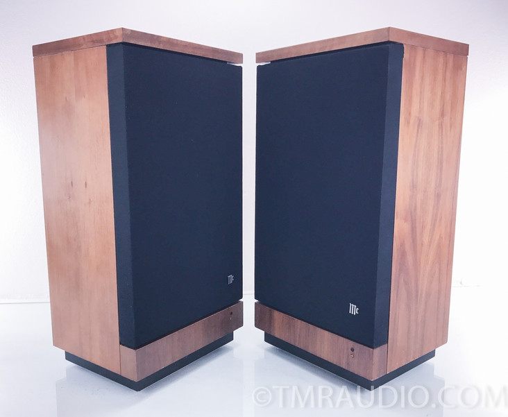 McIntosh XR-5 Vintage Floorstanding Speakers; New Surrounds; XR5; Pair