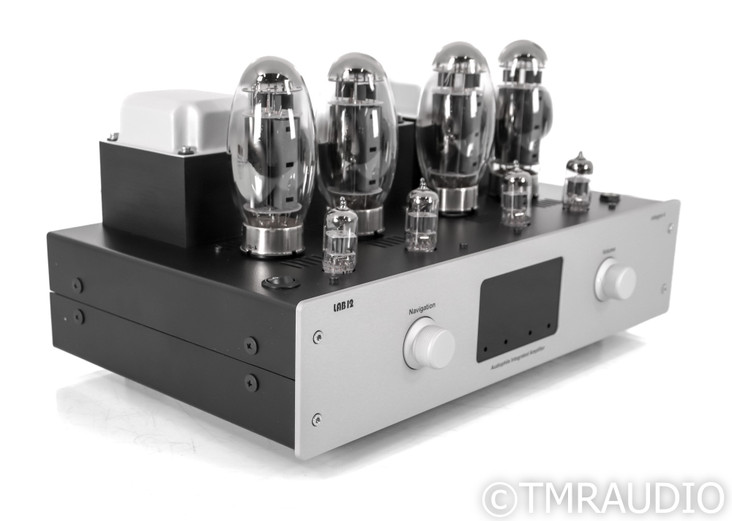 Lab12 integre4 Stereo Tube Integrated Amplifier; Frozen Silver (Open Box)