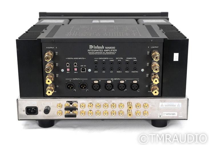 McIntosh MA8000 Stereo Integrated Amplifier; Remote; USB; DAC; MM / MC Phono