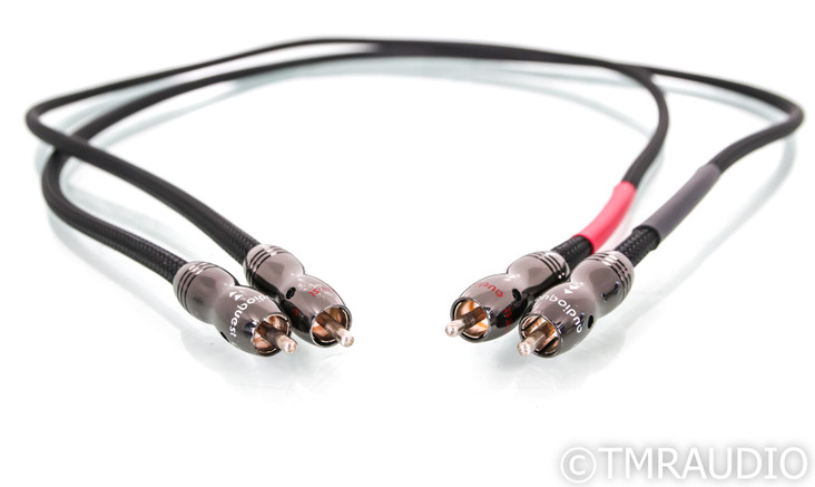 AudioQuest Black Mamba II RCA Cables; 1m Pair Interconnects