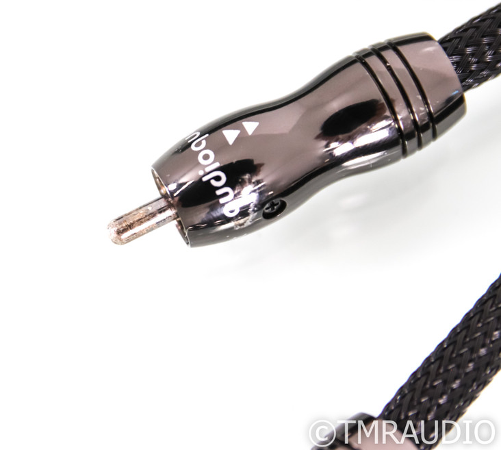 AudioQuest Black Mamba II RCA Cables; 1m Pair Interconnects