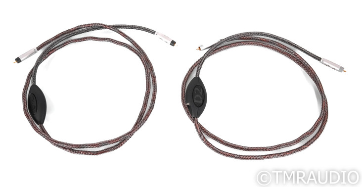 Ansuz Acoustics Signalz D2 RCA Cables; 2m Pair Interconnects