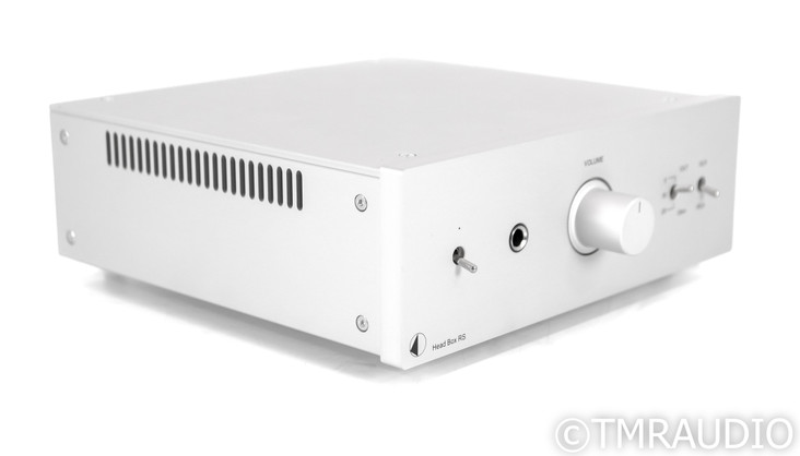 Pro-Ject Head Box RS Tube Hybrid Headphone Amplifier; Silver