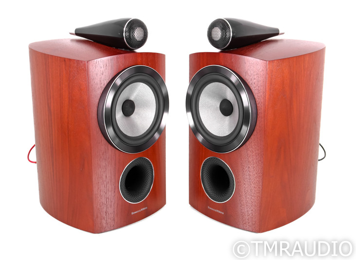 B&W 805 D3 Bookshelf Speakers; Rosenut Pair