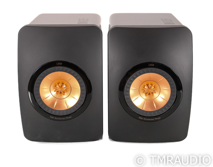 KEF LS50 50th Anniversary Bookshelf Speakers; LS-50 Anniversary