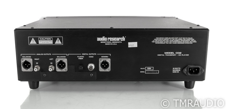 Audio Research CD-2 CD Player; CD2 (No remote)