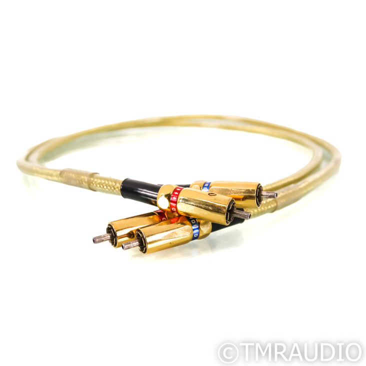WireWorld Gold Eclipse III RCA Cables; 1m Pair Interconnects