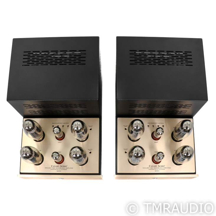Canary Audio M250 Tube Mono Power Amplifiers; M-250 Pair
