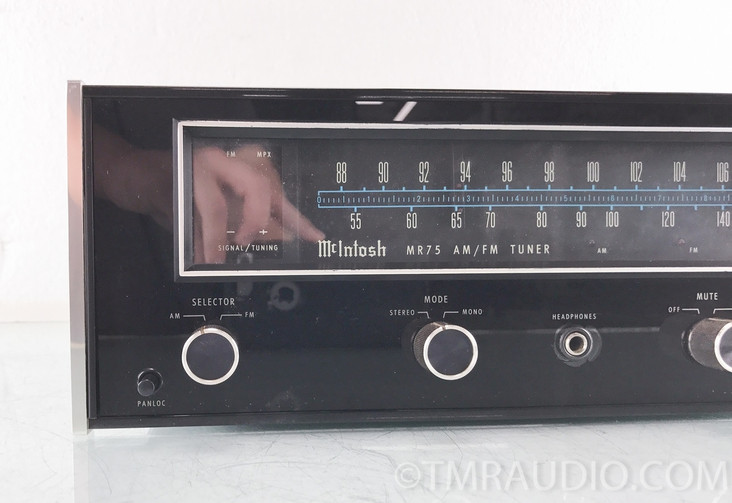 McIntosh MR 75 Stereo AM / FM Vintage Tuner; MR75