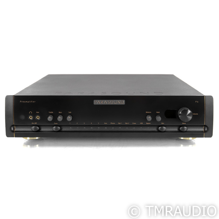 Parasound Halo P6 2.1 Channel Preamplifier; Black