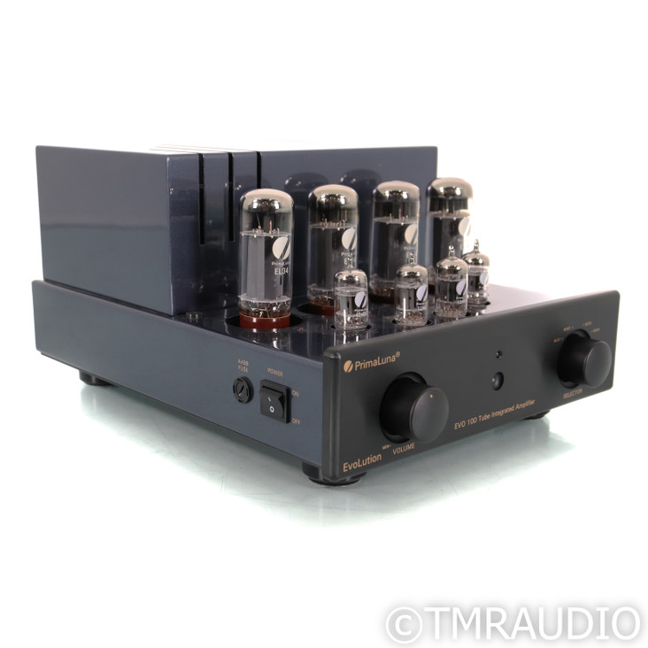 PrimaLuna EvoLution EVO 100 Stereo Tube Integrated Amplifier; No Phono Stage