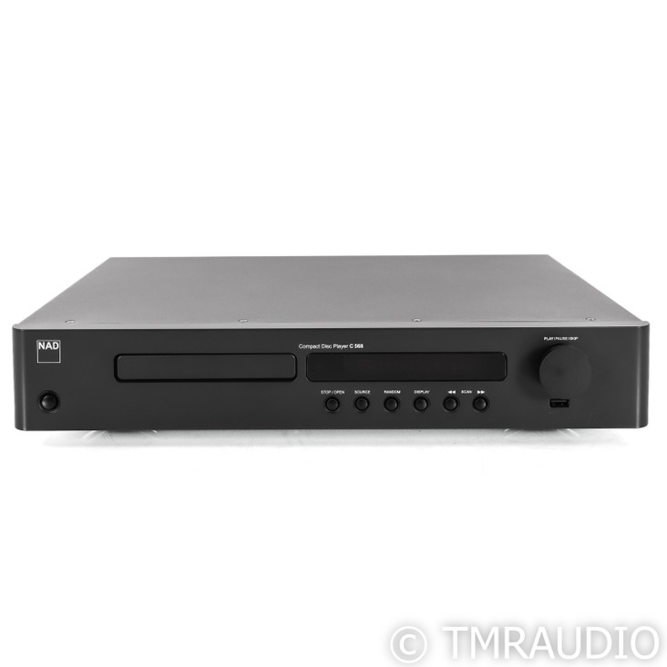 NAD Electronics C568 Compact Disk Player; Black
