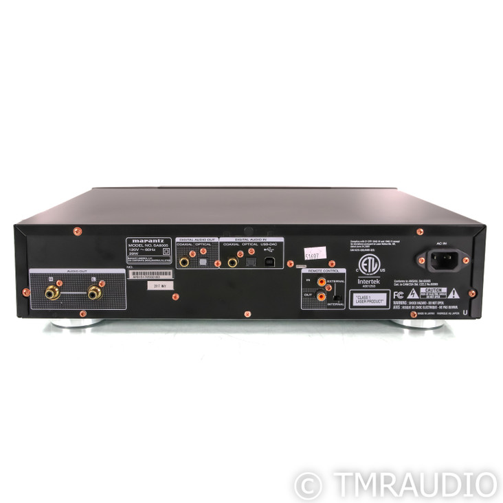 Marantz SA8005 SACD / CD Player; DAC; Black