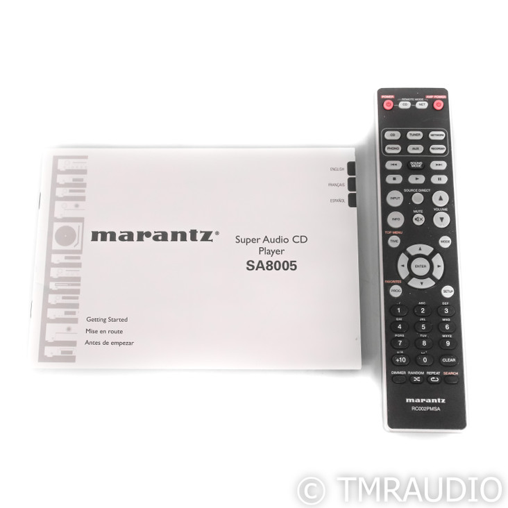 Marantz SA8005 SACD / CD Player; DAC; Black