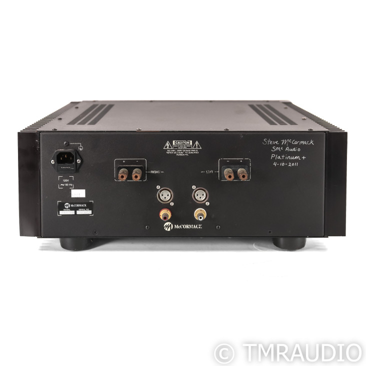 McCormack DNA-225 Platinum Stereo Power Amplifier; Silver