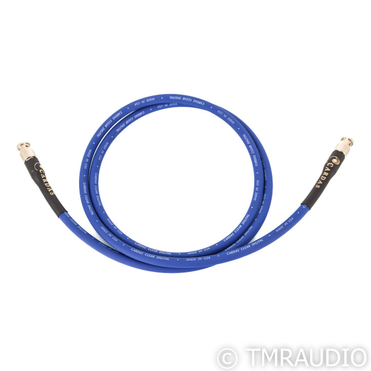 Cardas Clear Digital BNC Coaxial Cable; Single 1.5m Interconnect