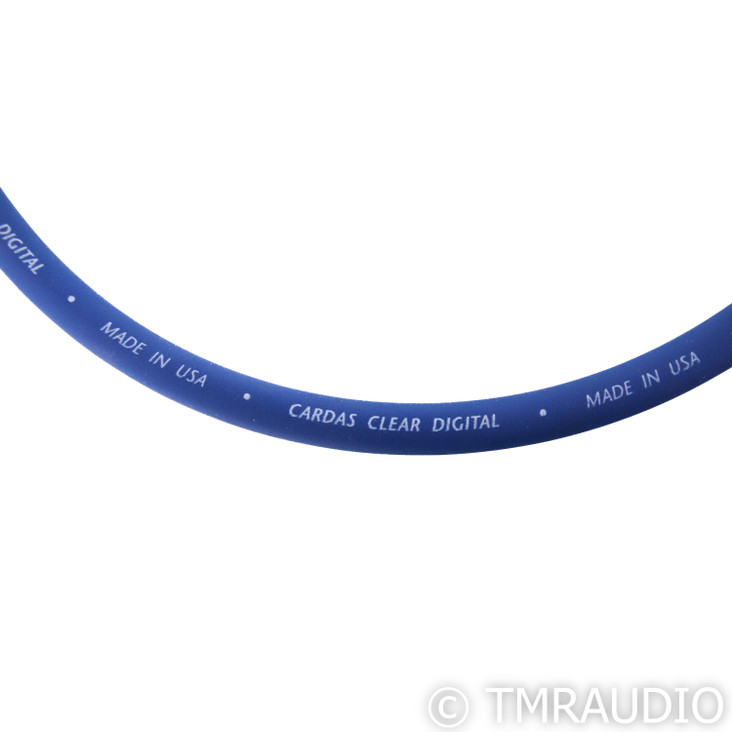 Cardas Clear Digital BNC Coaxial Cable; Single 1.5m Interconnect