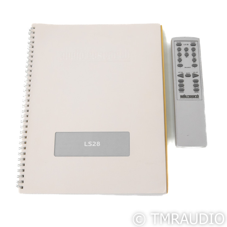 Audio Research LS28 Stereo Tube Preamplifier; Silver
