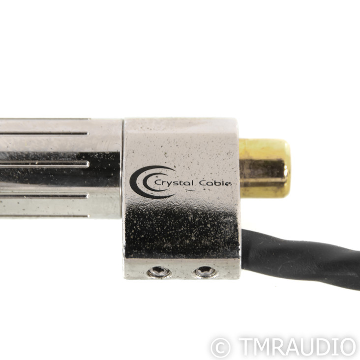 Crystal Cable Crystal Bridge RCA Cable; 1m Add-On Interconnect