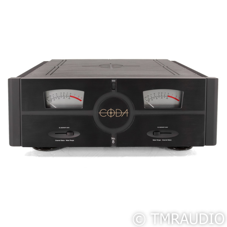 Coda Continuum No. 8 Stereo Power Amplifier; Black