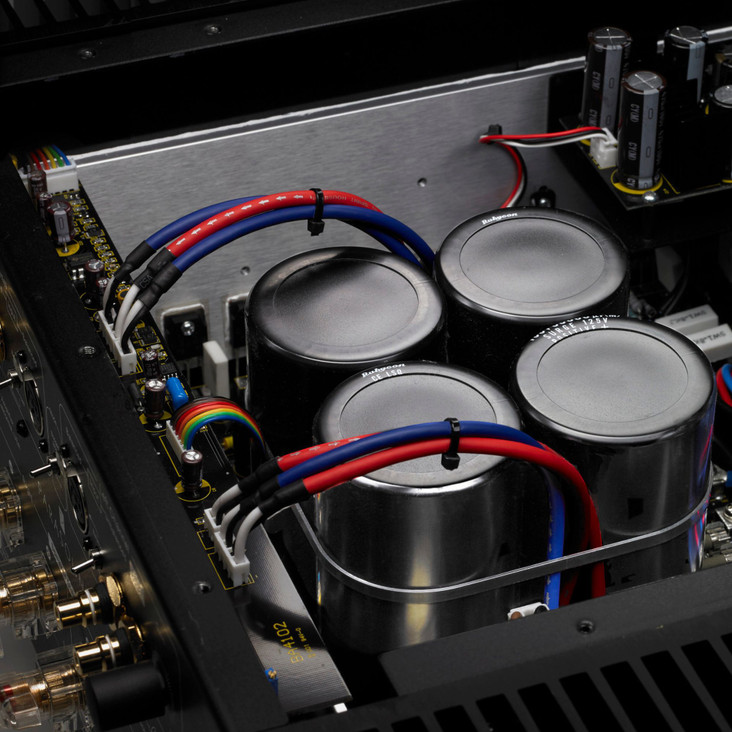 Parasound Halo JC 5 Stereo Power Amplifier internals close up