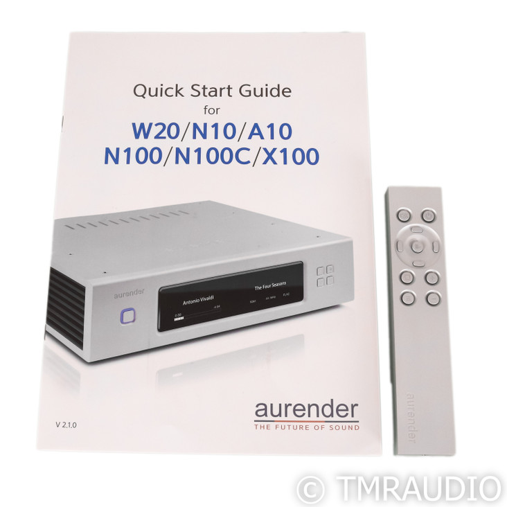 Aurender A10 Network Server / Streamer; 4TB; Silver