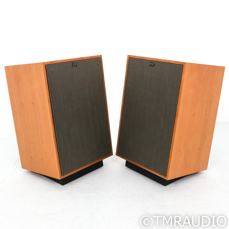 Klipsch Heresy IV Floorstanding Speakers; Natural Cherry Pair (SOLD2)