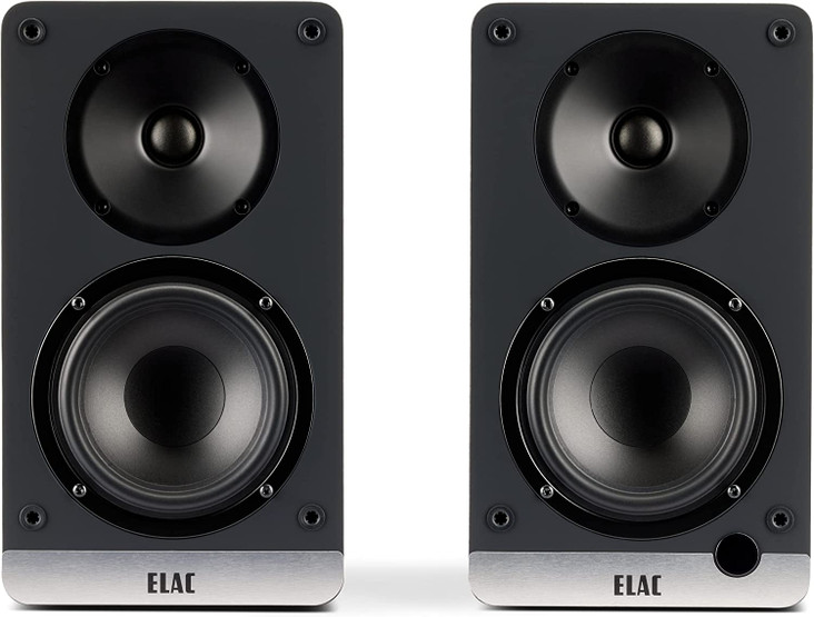 ELAC Debut ConneX DCB41 Powered Bookshelf Speakers; Black Pair (Open Box)