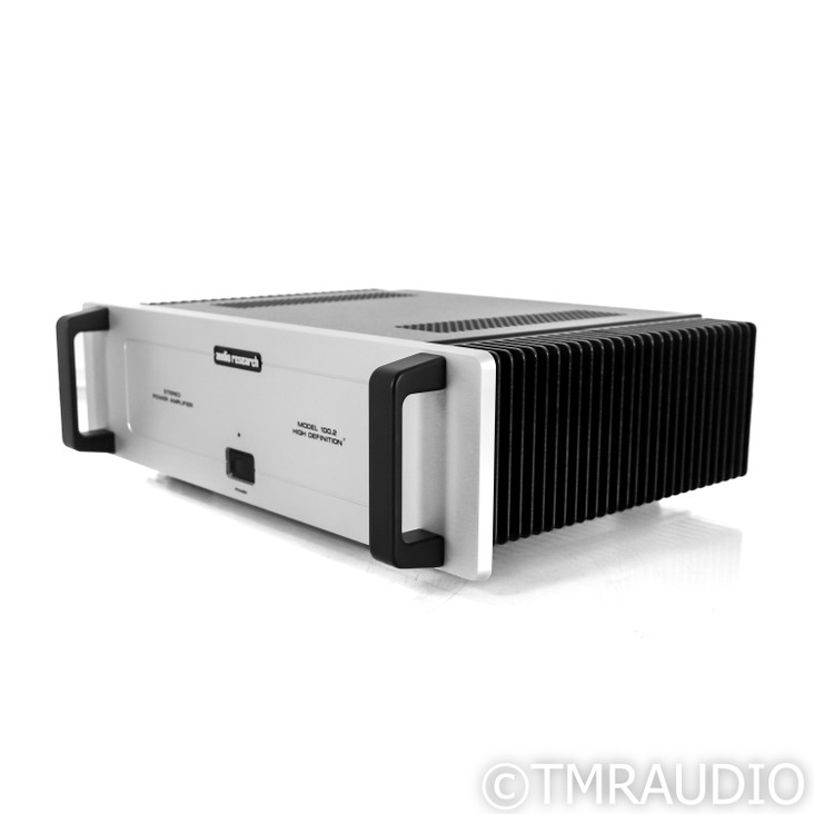 Audio Research Model 100.2 Stereo Power Amplifier; Silver