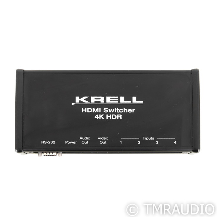 Krell Evolution 707 8.4 Channel Home Theater Processor; 3D; Silver; 4K HDMI Switcher
