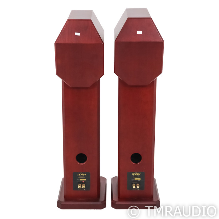 Tetra 305 Floorstanding Speakers; Cherry Pair